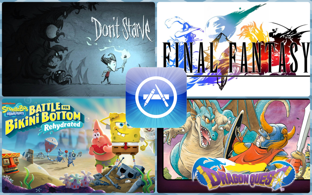 Скидки в App Store: Final Fantasy, Dragon Quest, Don’t Starve, SpongeBob и другие игры отдают по хорошей цене