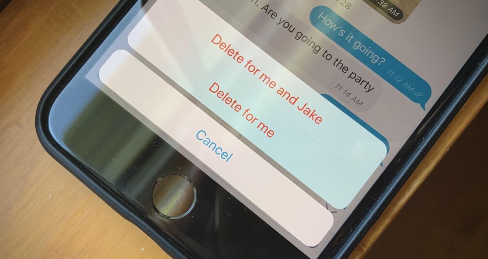 Как удалить сообщение в Телеграм на iPhone и очистить переписку в чате
