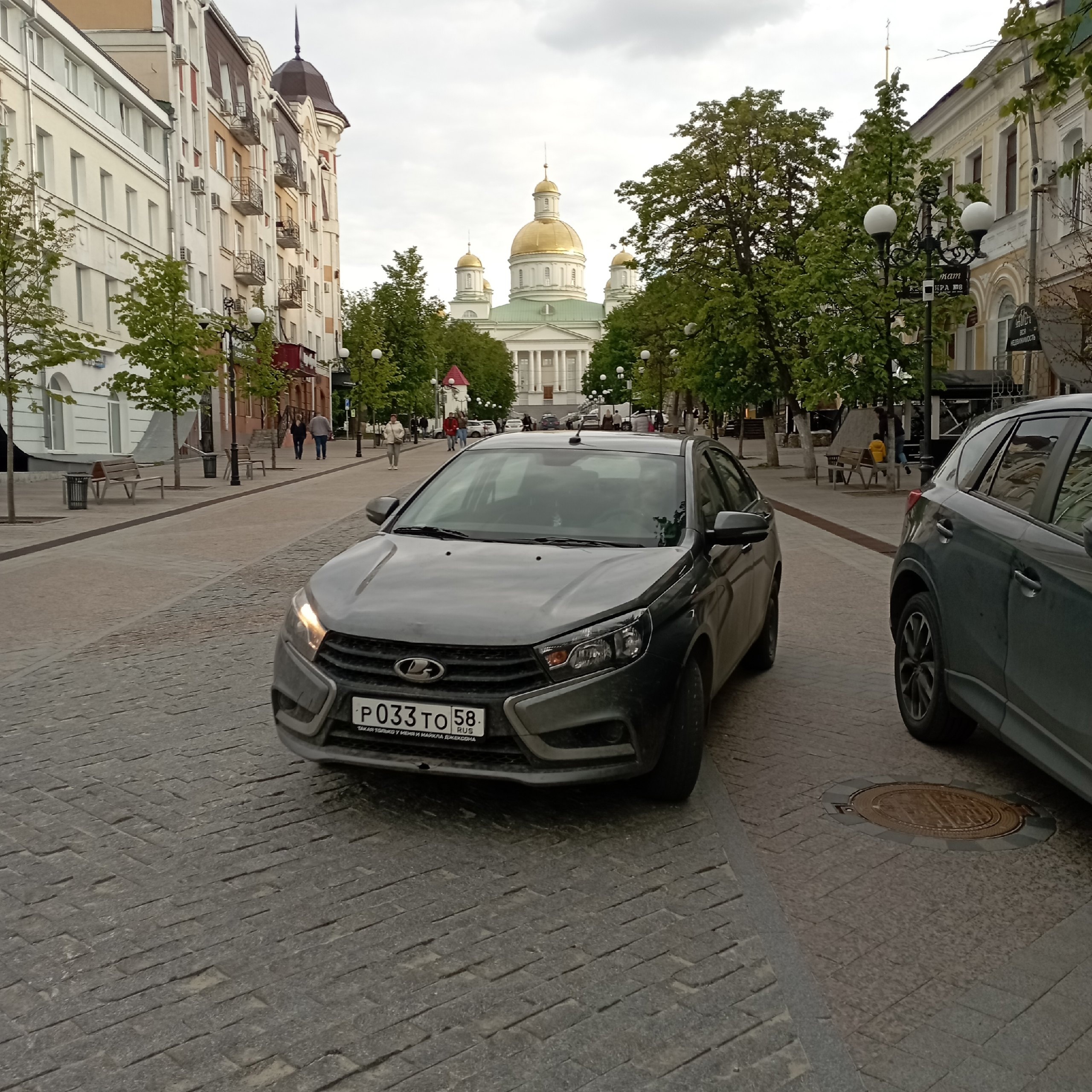 Пензячка просит выставить пост ДПС в верхней части Московской